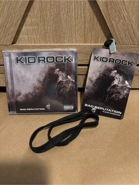NWOT Kid Rock CD and Concert Lanyard